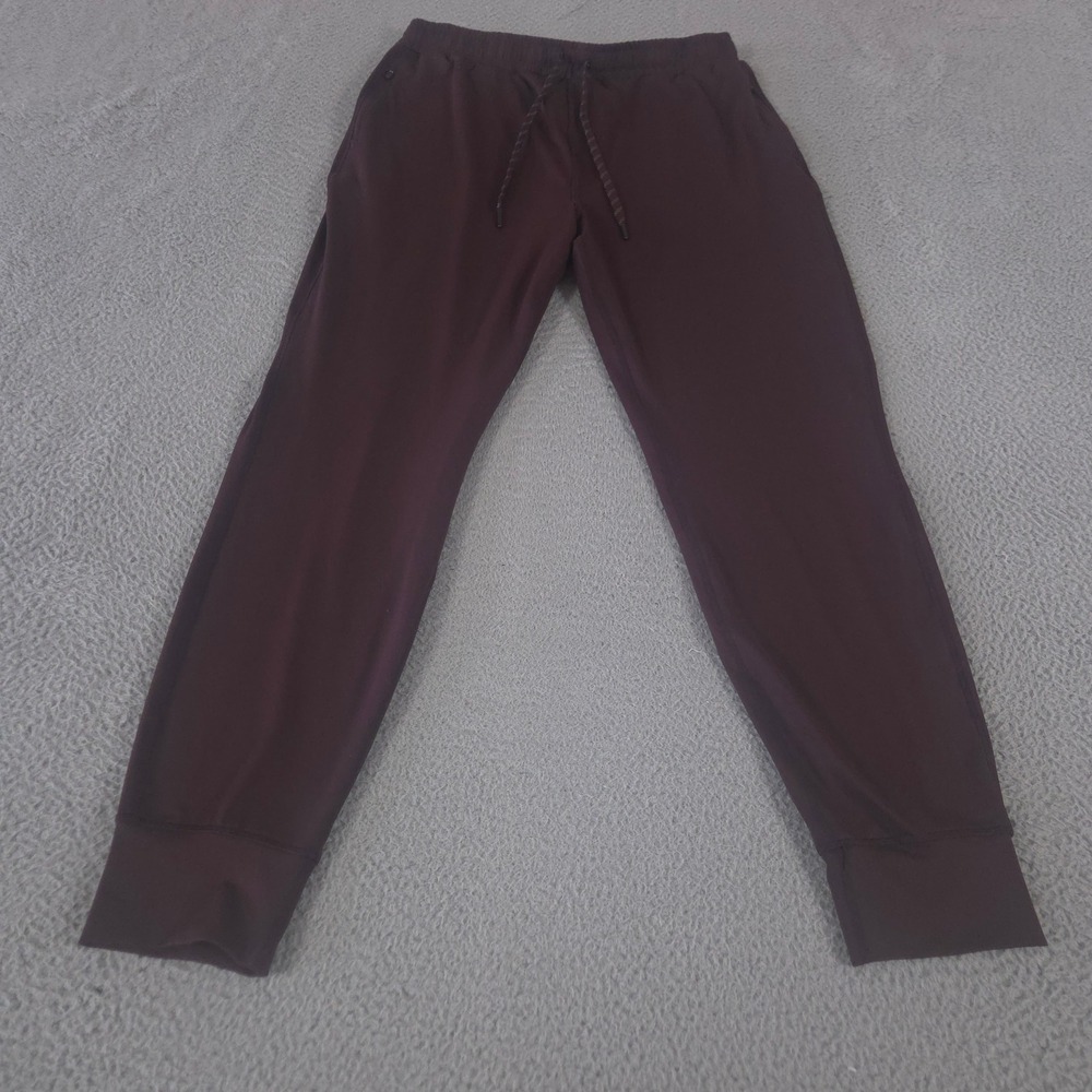 Kirkland Signature Pants Mens Large Tall Brown Jogger Stretch Knit Tapered Leg